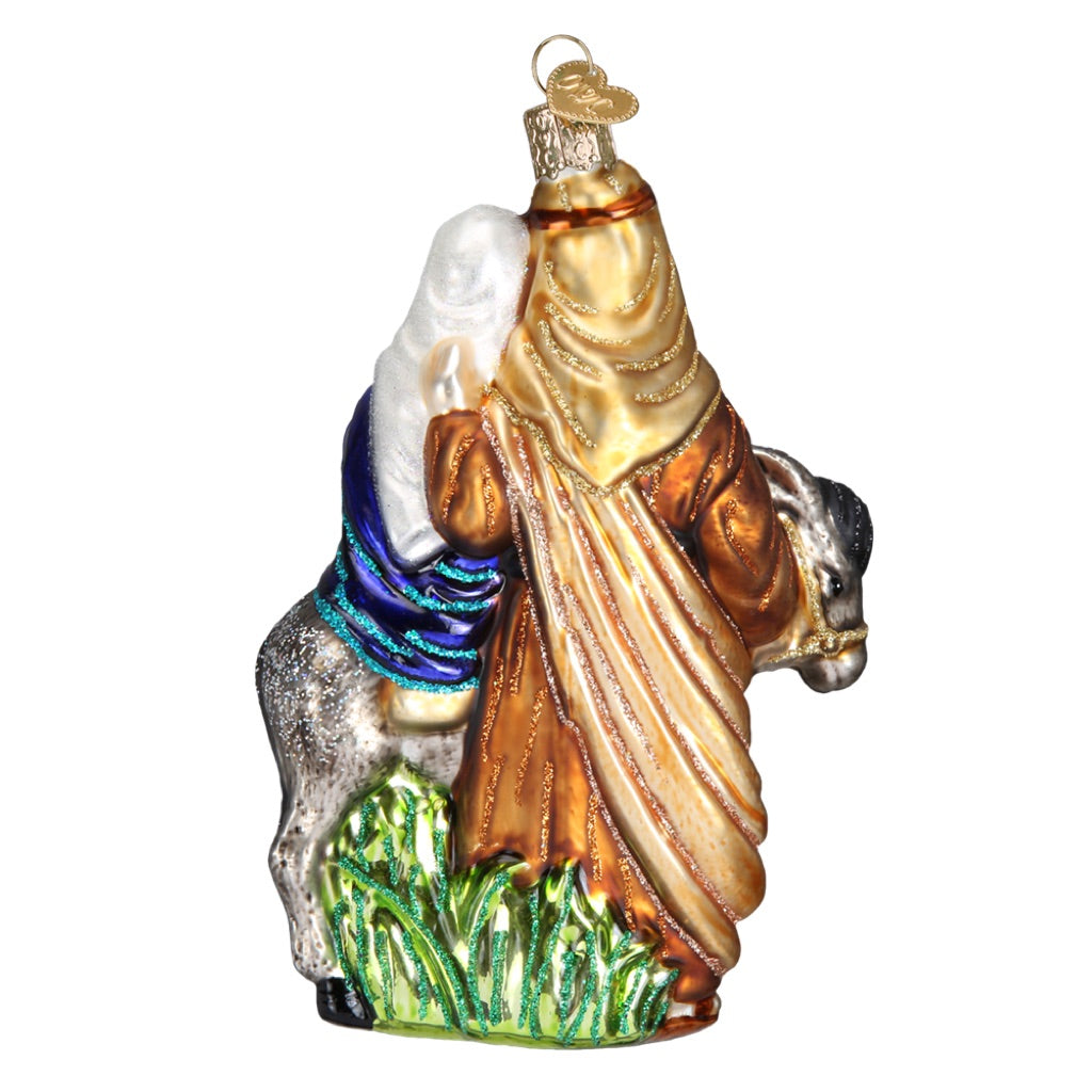 Old World Christmas Flight To Egypt Ornament