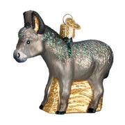Old World Christmas Donkey Ornament