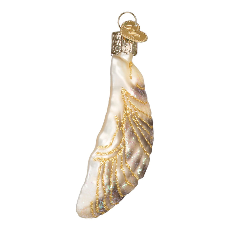 Old World Christmas Oyster With Pearl Ornament