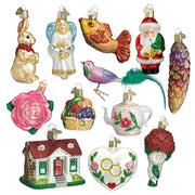 Old World Christmas Bride's Collection Ornament Set