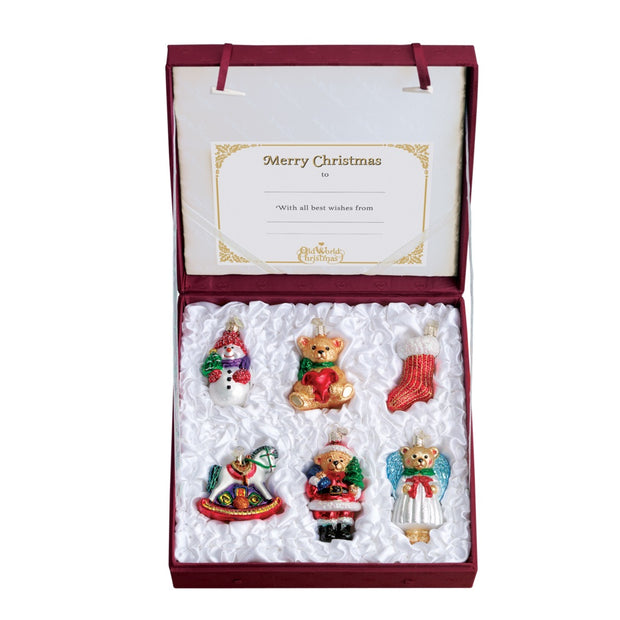 Old World Christmas Child's First Collection Ornament Set