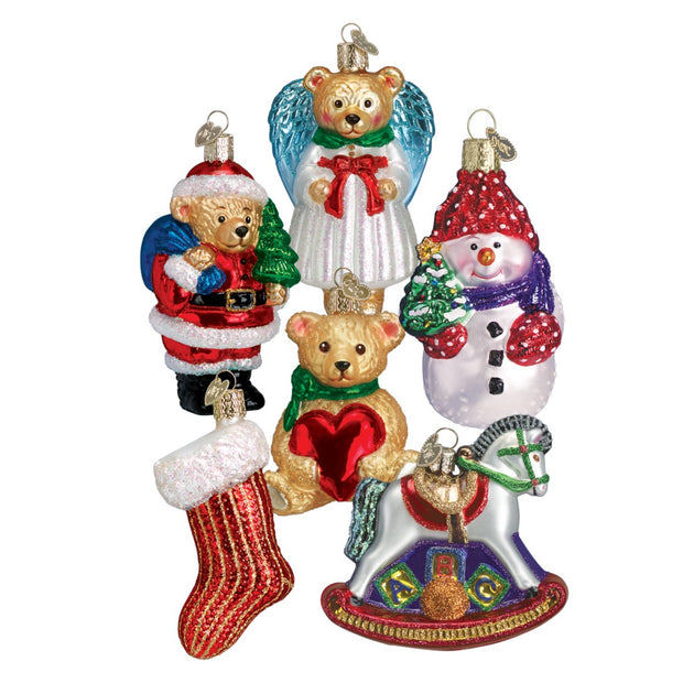 Old World Christmas Child's First Collection Ornament Set