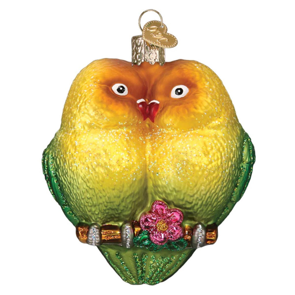Lovebirds Ornament - Thumbnail 2