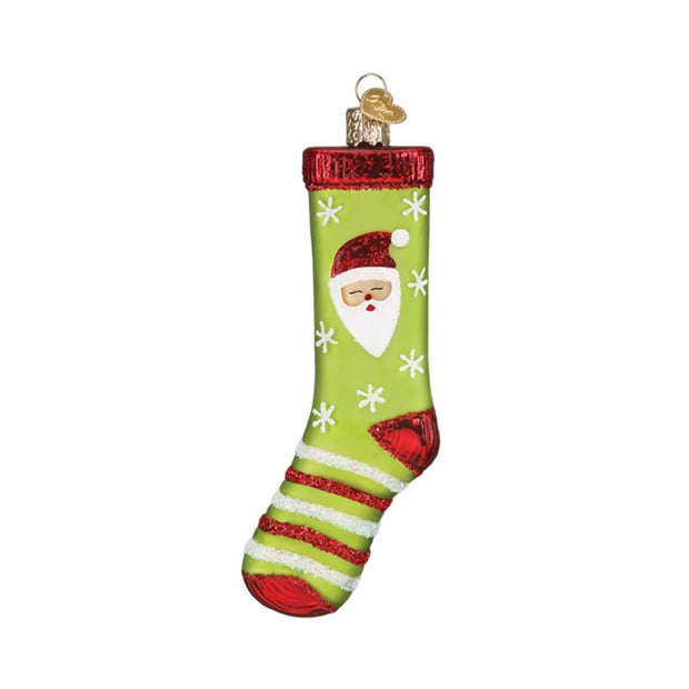 Old World Christmas Sock Ornament