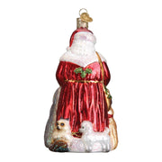 Old World Christmas Santa's Furry Friends Ornament
