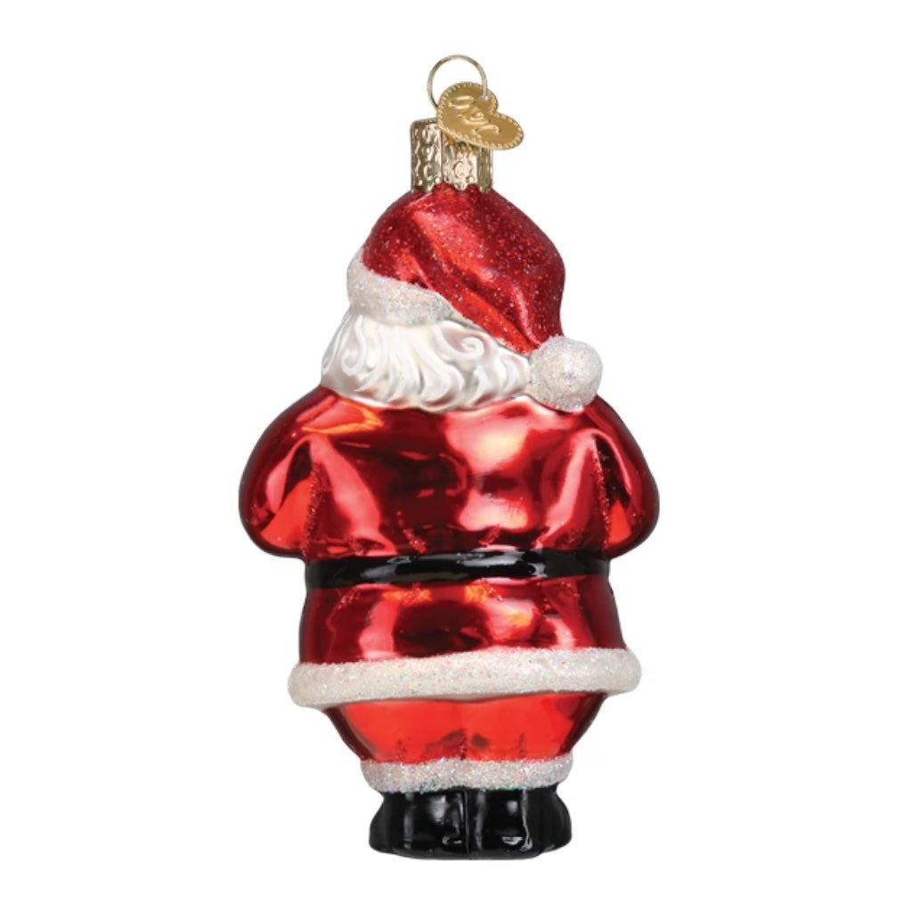 Old World Christmas Santa Revealed Ornament