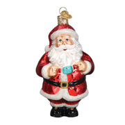 Old World Christmas Santa Revealed Ornament