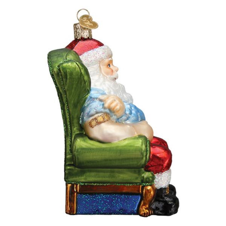 Old World Christmas Santa Vaccinated Ornament