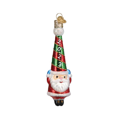 Old World Christmas 2023 Happy Santa Dated Ornament