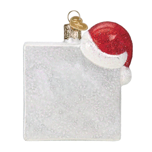 Old World Christmas Merry Words Christmas Ornament