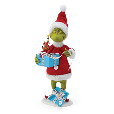 Possible Dreams Clothtique Grinch & Max Figurine