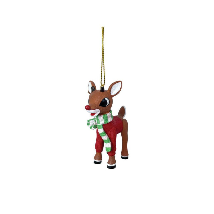 Rudolph The Red-Nosed Reindeer in a Red Sweater Ornament