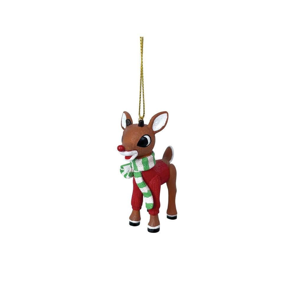 Rudolph The Red-Nosed Reindeer in a Red Sweater Ornament