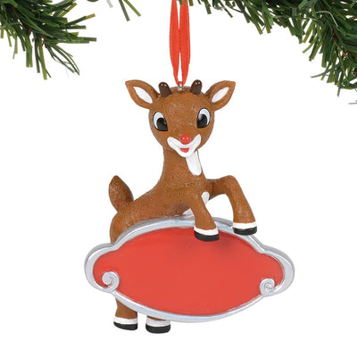 Rudolph The Red-Nosed Reindeer Personalizable Ornament