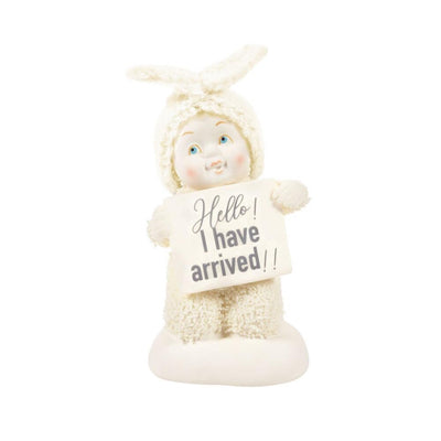 Snowbabies Birth Announcement Figurine