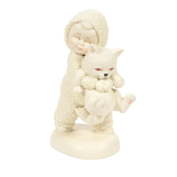 Snowbabies Kitten Hug Figurine