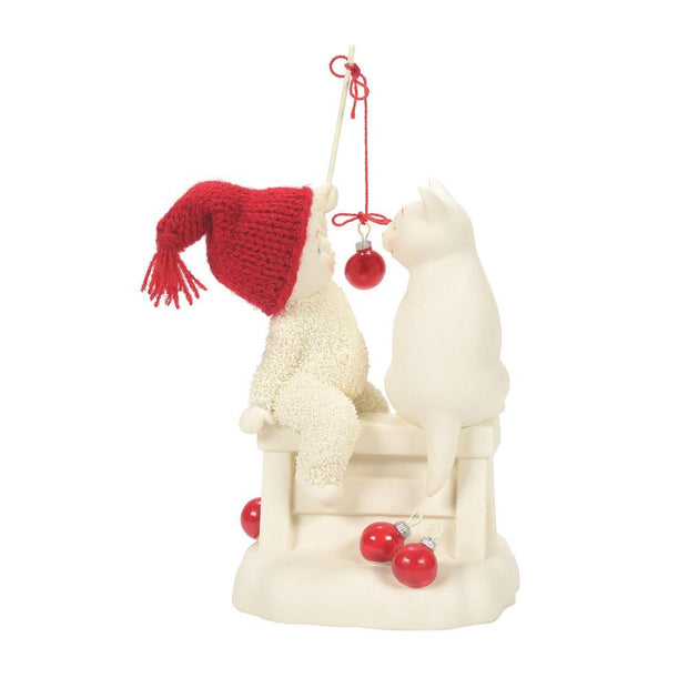 Snowbabies Cats Love Shiny Things Figurine
