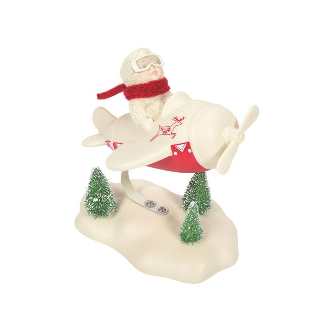 Snowbabies Santa, I'm On My Way Figurine
