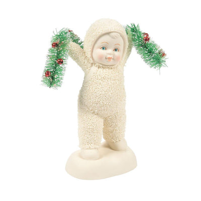Snowbabies Christmastime Garland Figurine