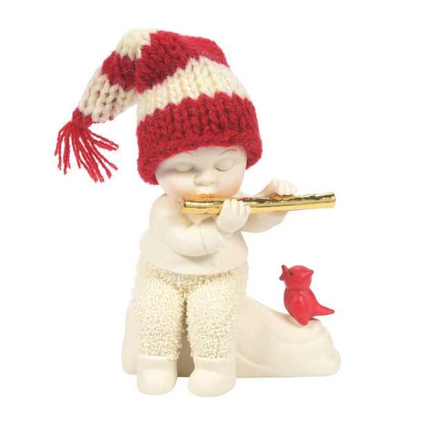 Snowbabies Angels Near Cardinals Appear Figurine