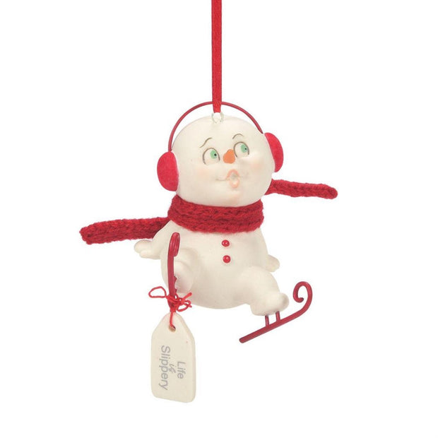 Snowpinions Life Is Slippery Ornament