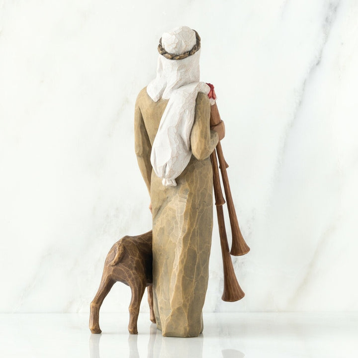 Willow Tree Zampognaro (Shepherd With Bagpipe) Figurine