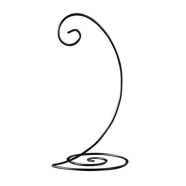 Black Spiral Ornament Display Stand - Small